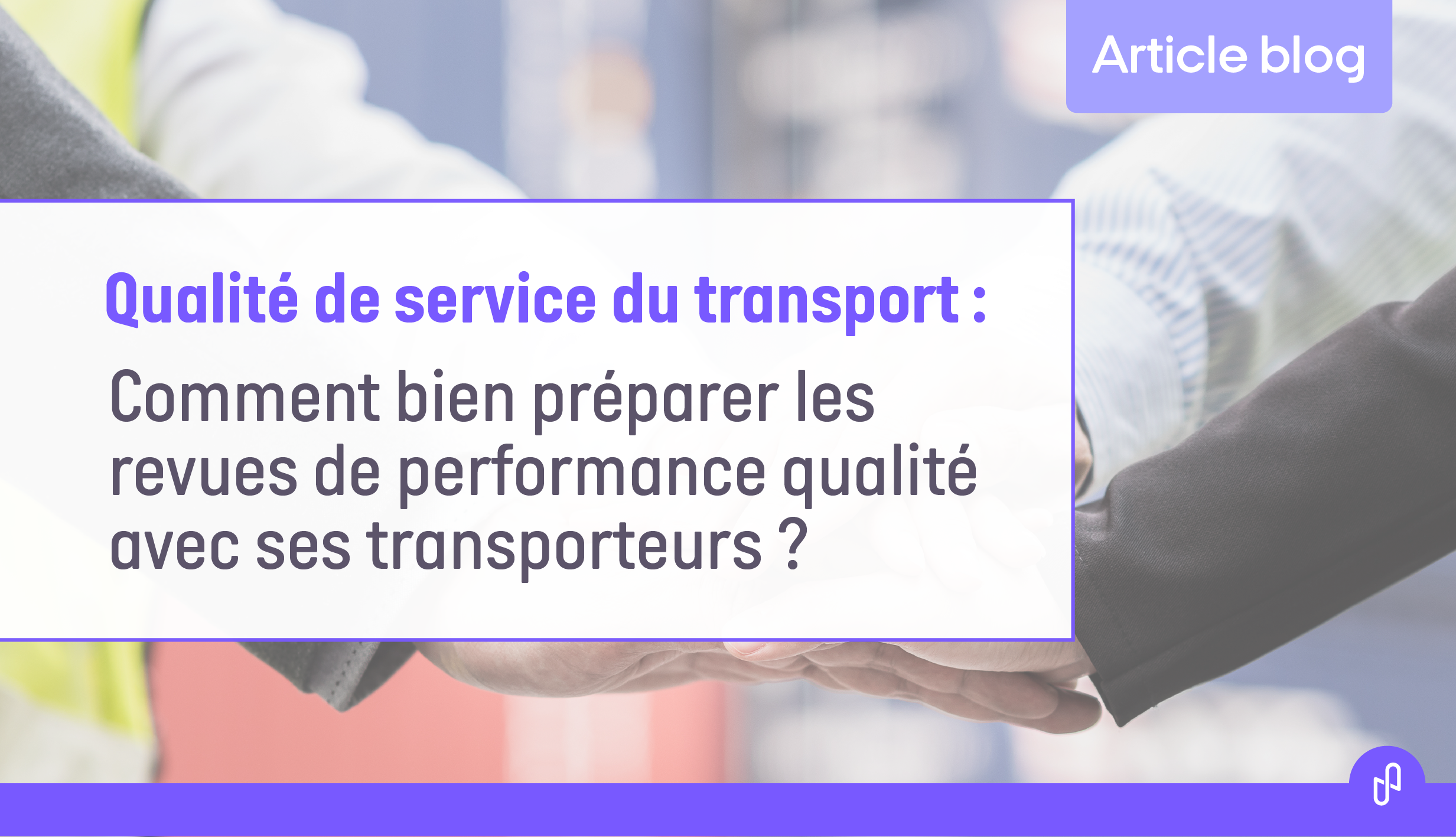 Enquête : quels enjeux pour les professionnels du transport ?